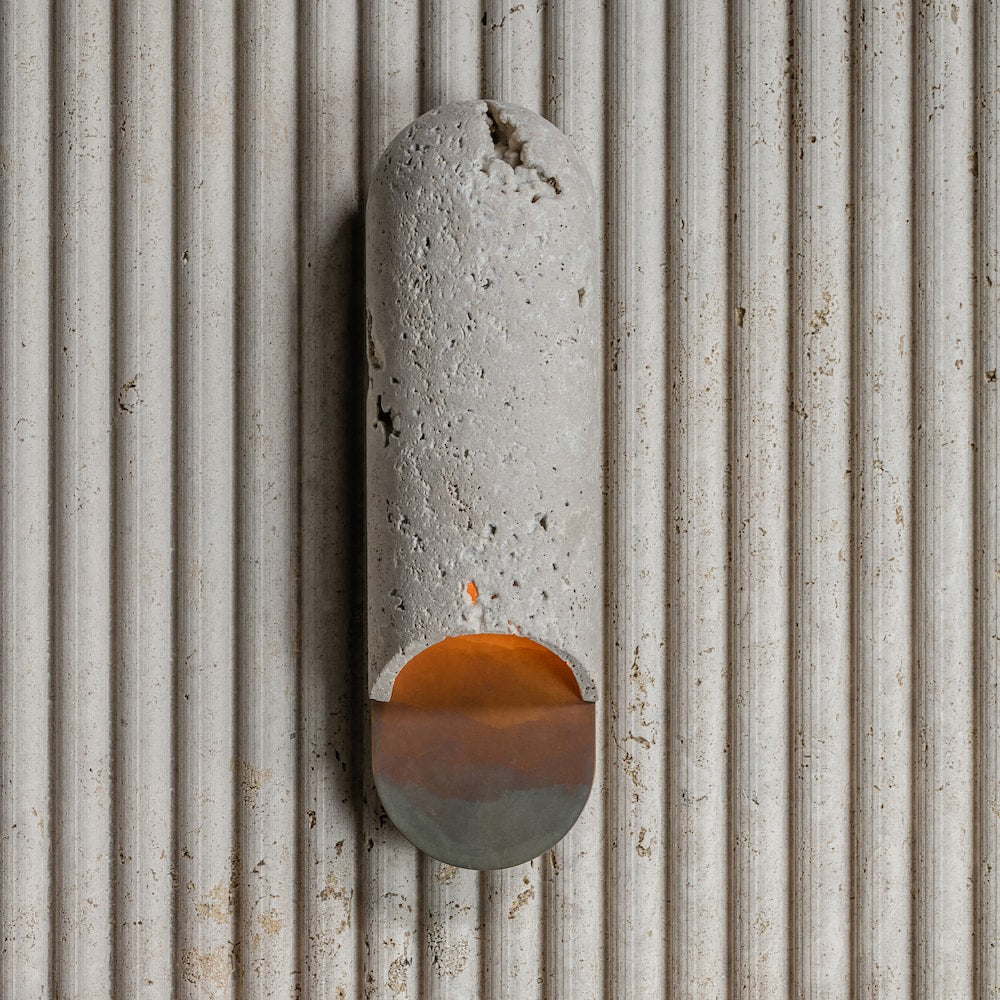 Zelvenhill Marble Wall Light-Moonnatur