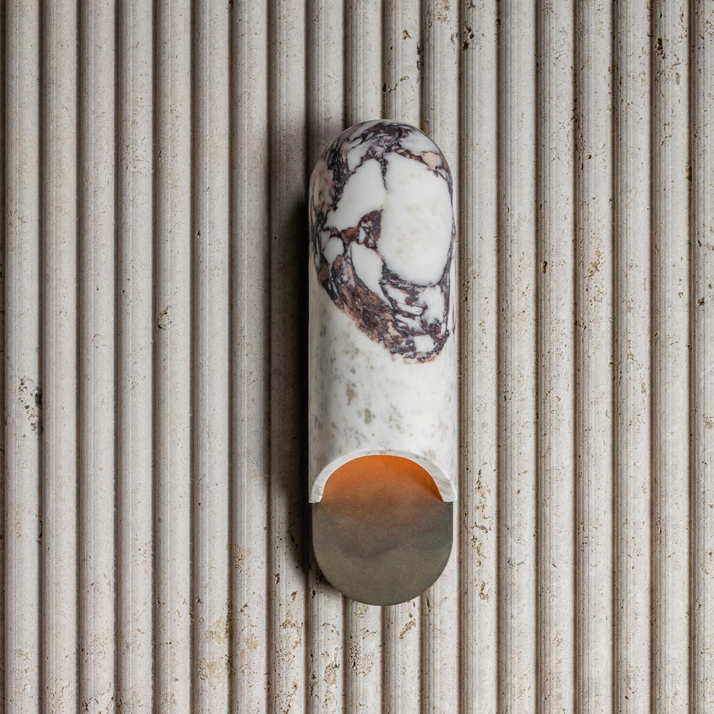 Zelvenhill Marble Wall Light-Moonnatur
