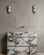 Zelvenhill Marble Wall Light-Moonnatur