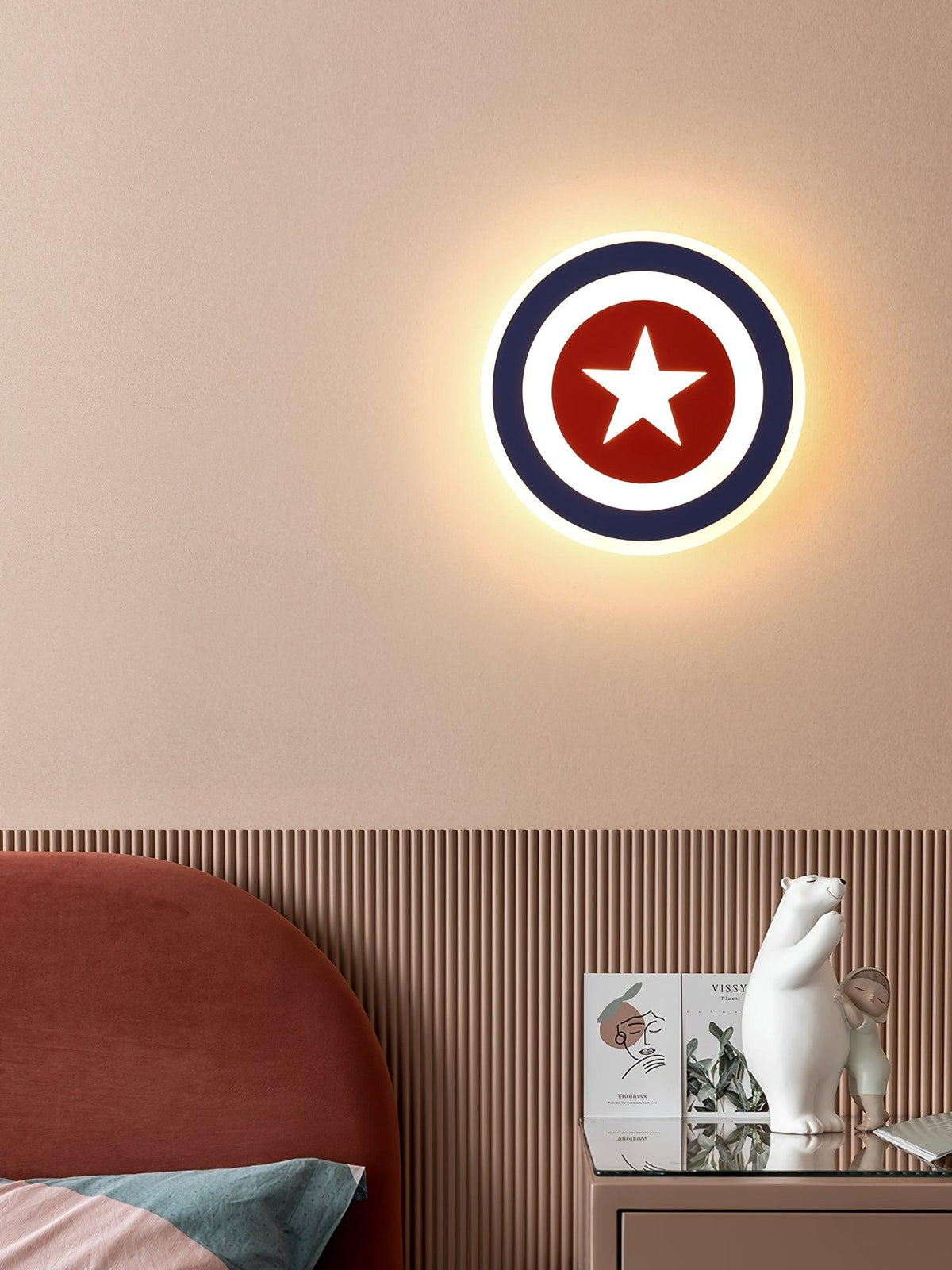 Merrenlark Acrylic Wall Light-Moonnatur