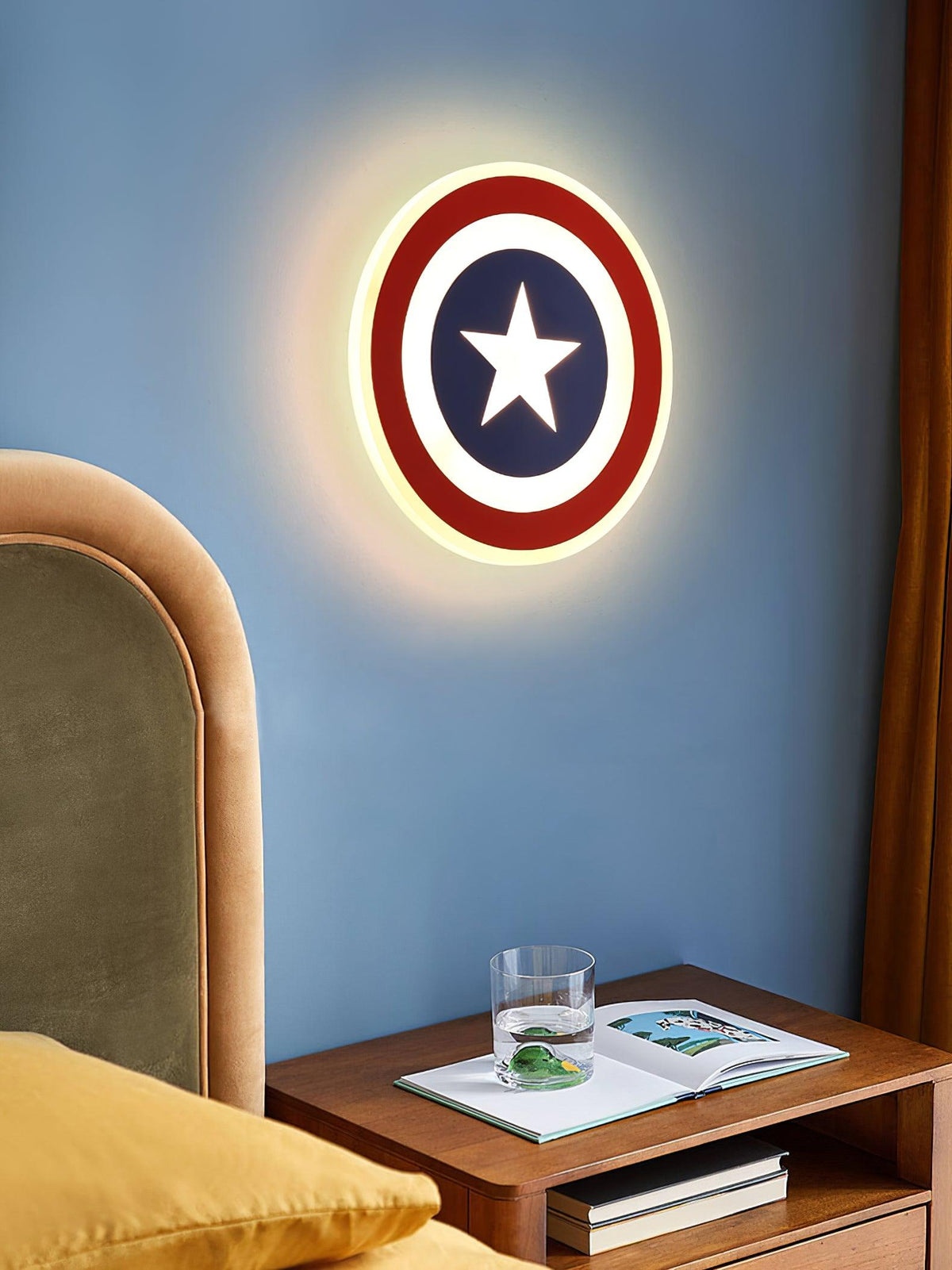 Merrenlark Acrylic Wall Light-Moonnatur