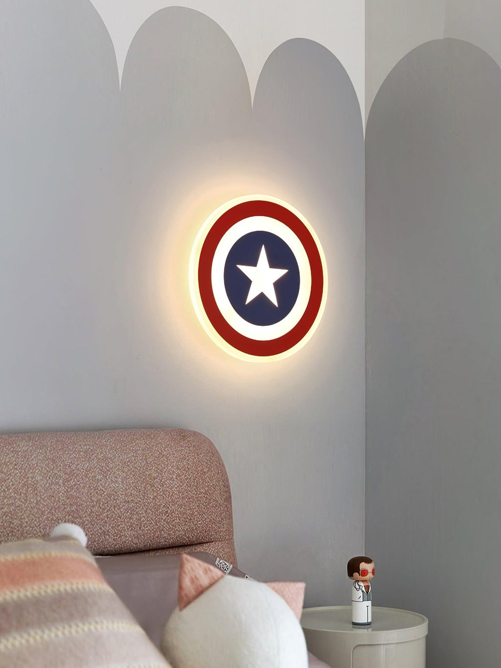 Merrenlark Acrylic Wall Light-Moonnatur