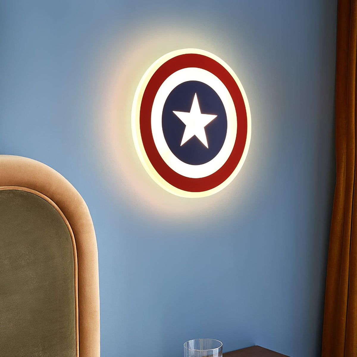 Merrenlark Acrylic Wall Light-Moonnatur