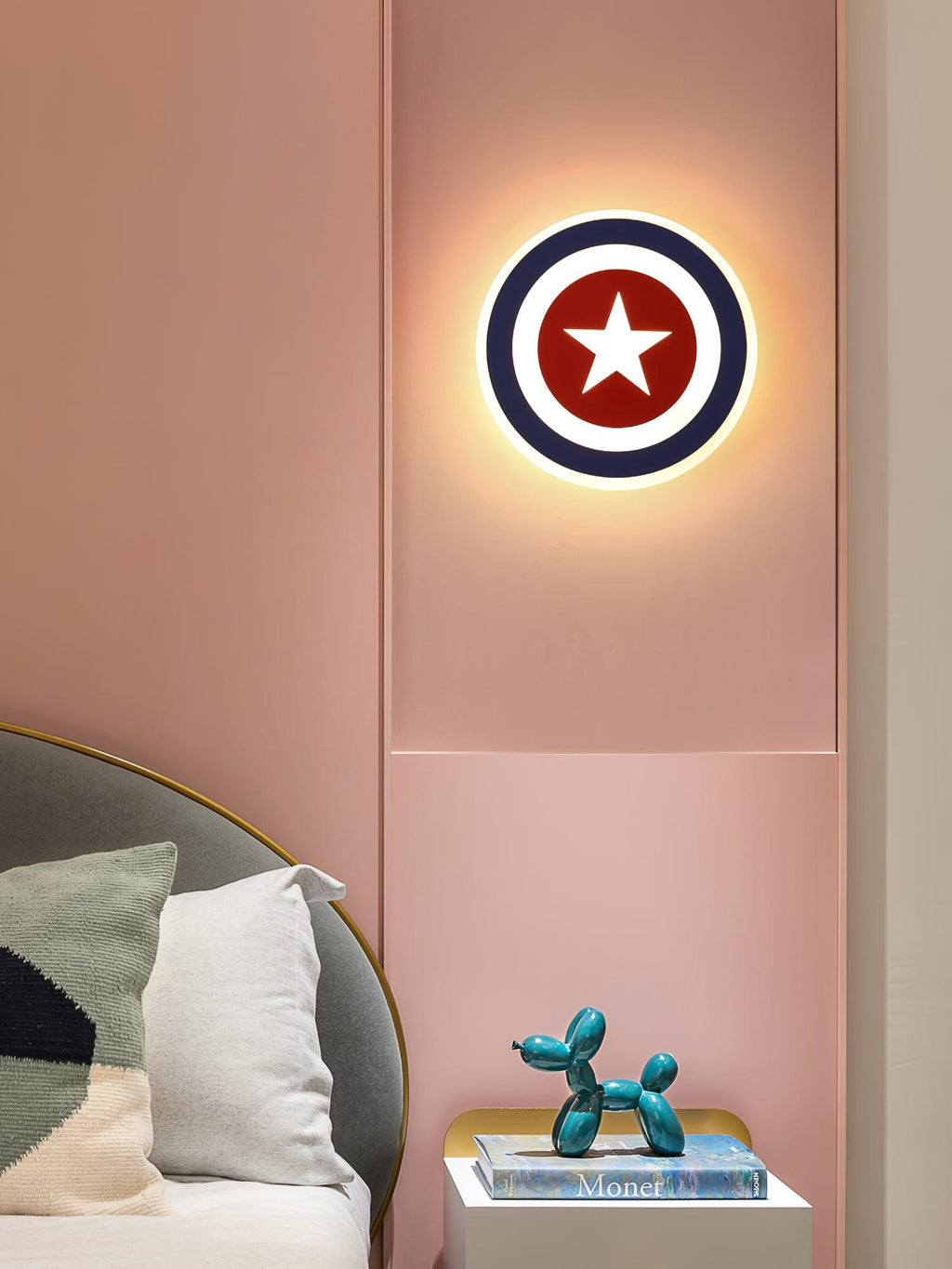 Merrenlark Acrylic Wall Light-Moonnatur