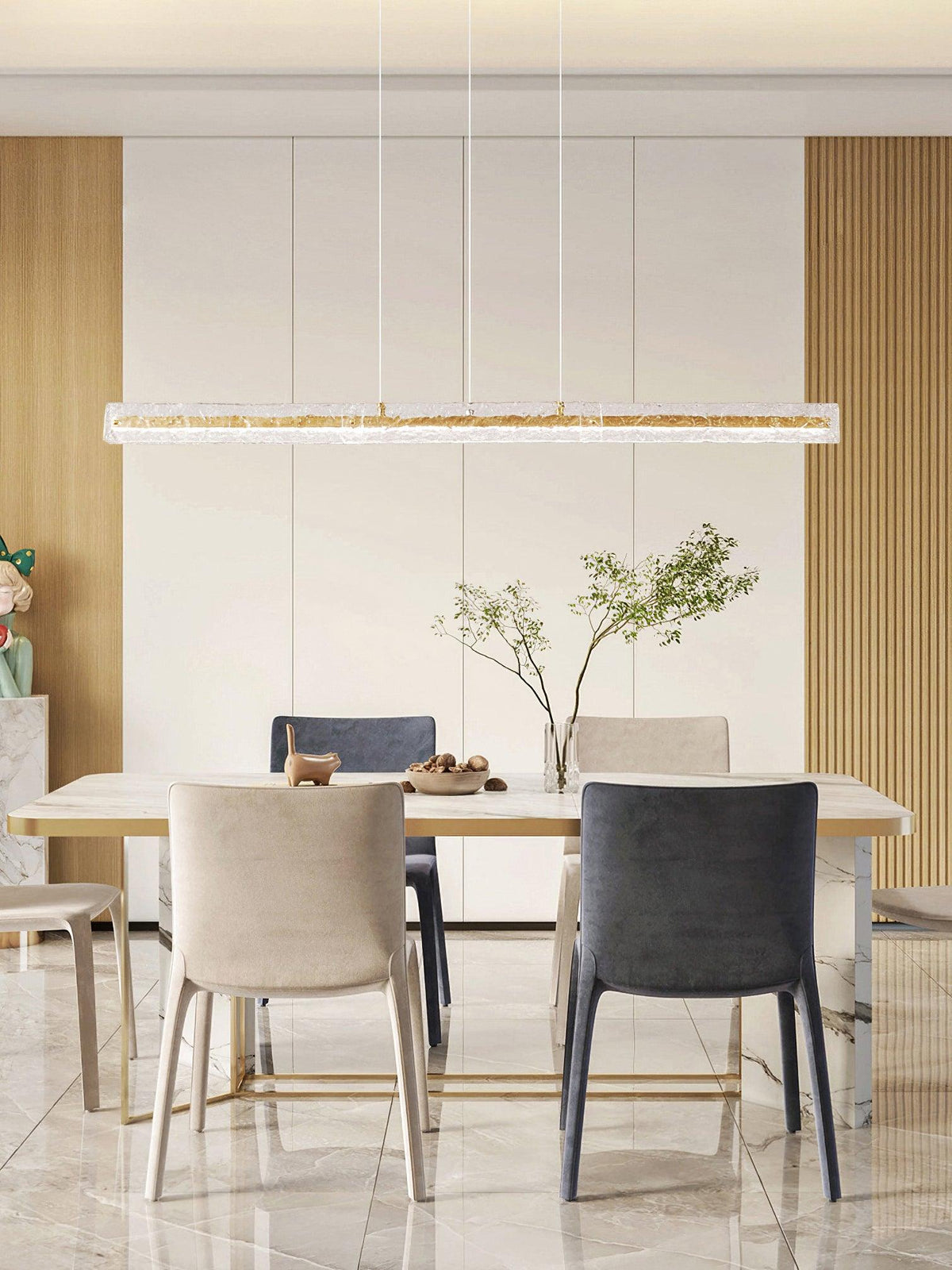 Lindenora Glass Pendant Light-Moonnatur