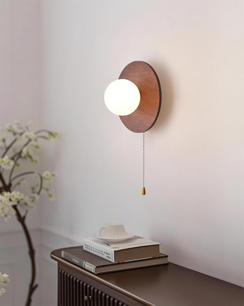 Renverevia Wood Wall Light-Moonnatur