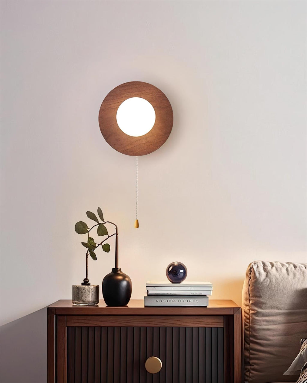 Renverevia Wood Wall Light-Moonnatur