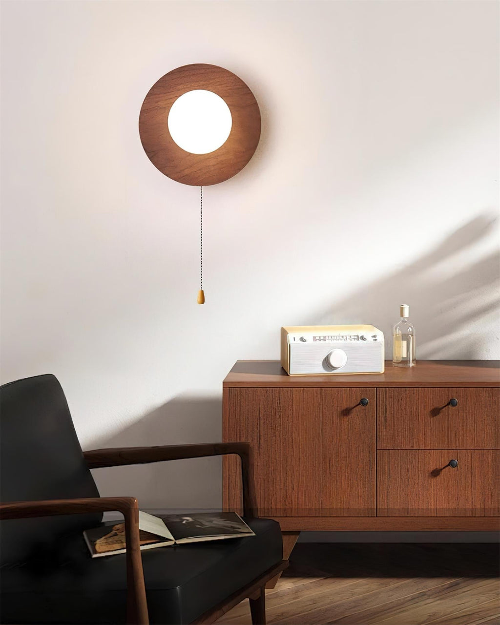 Renverevia Wood Wall Light-Moonnatur