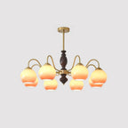 Yardenenna Glass Chandelier-Moonnatur