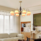 Yardenenna Glass Chandelier-Moonnatur