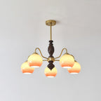 Yardenenna Glass Chandelier-Moonnatur