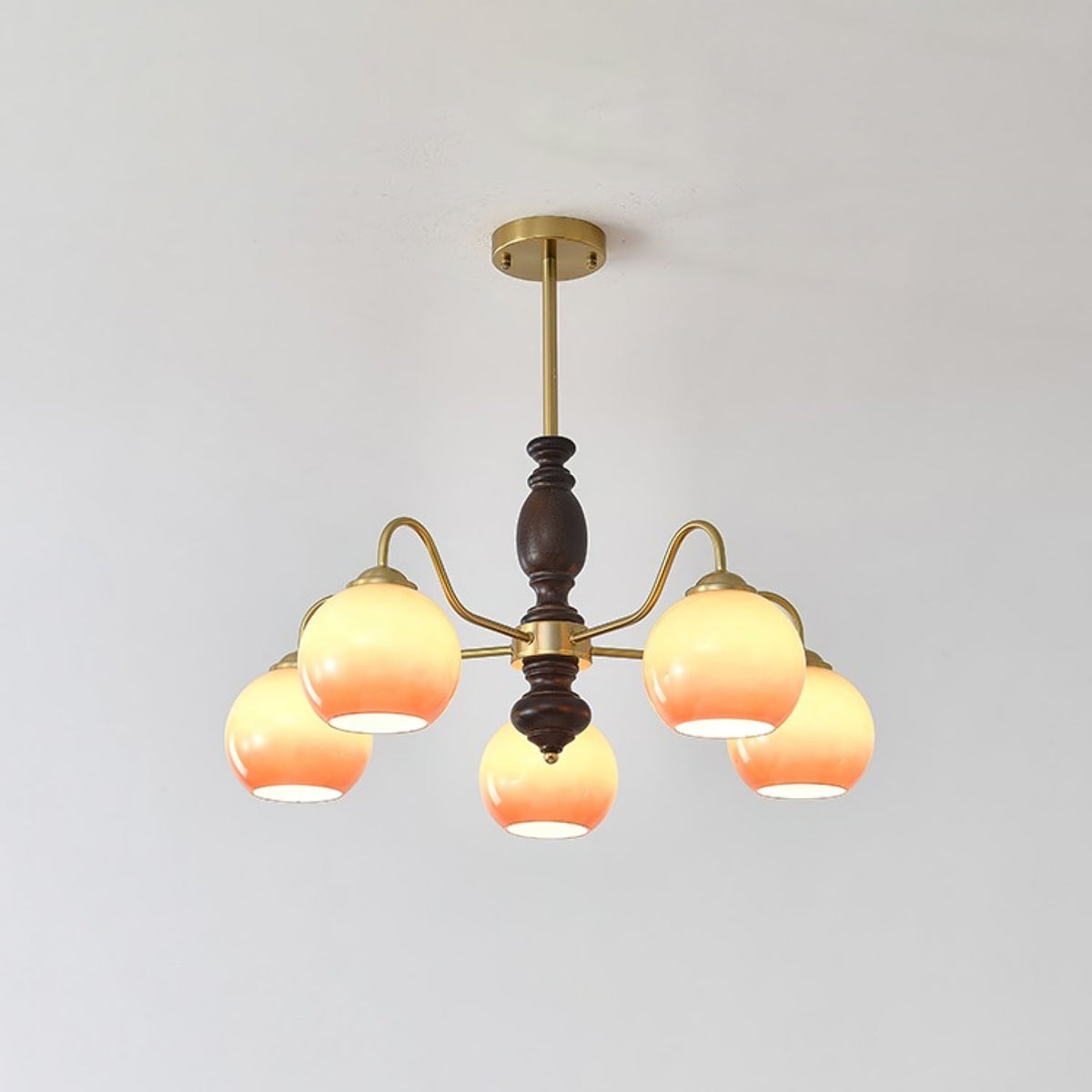 Yardenenna Glass Chandelier-Moonnatur