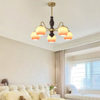 Yardenenna Glass Chandelier-Moonnatur