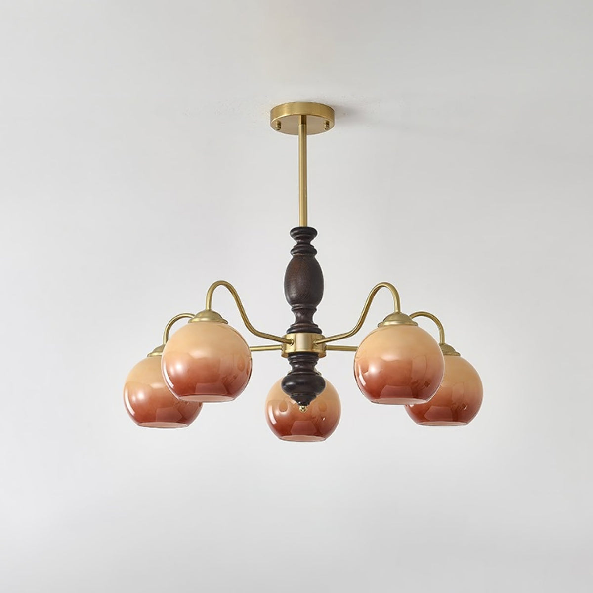 Yardenenna Glass Chandelier-Moonnatur