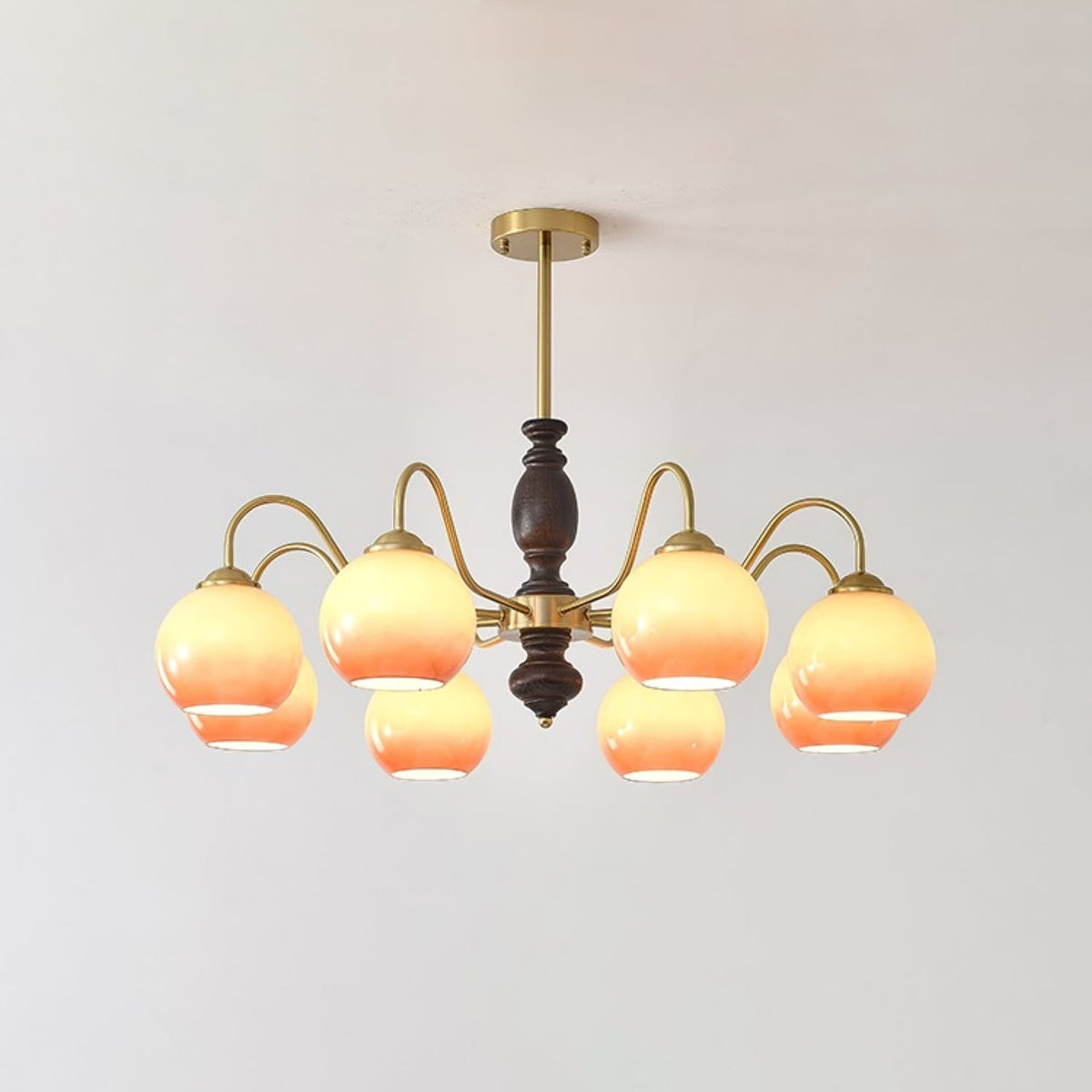 Yardenenna Glass Chandelier-Moonnatur
