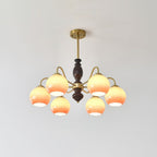 Yardenenna Glass Chandelier-Moonnatur