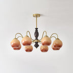 Yardenenna Glass Chandelier-Moonnatur