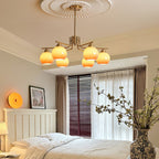 Jarenis Glass Chandelier-Moonnatur