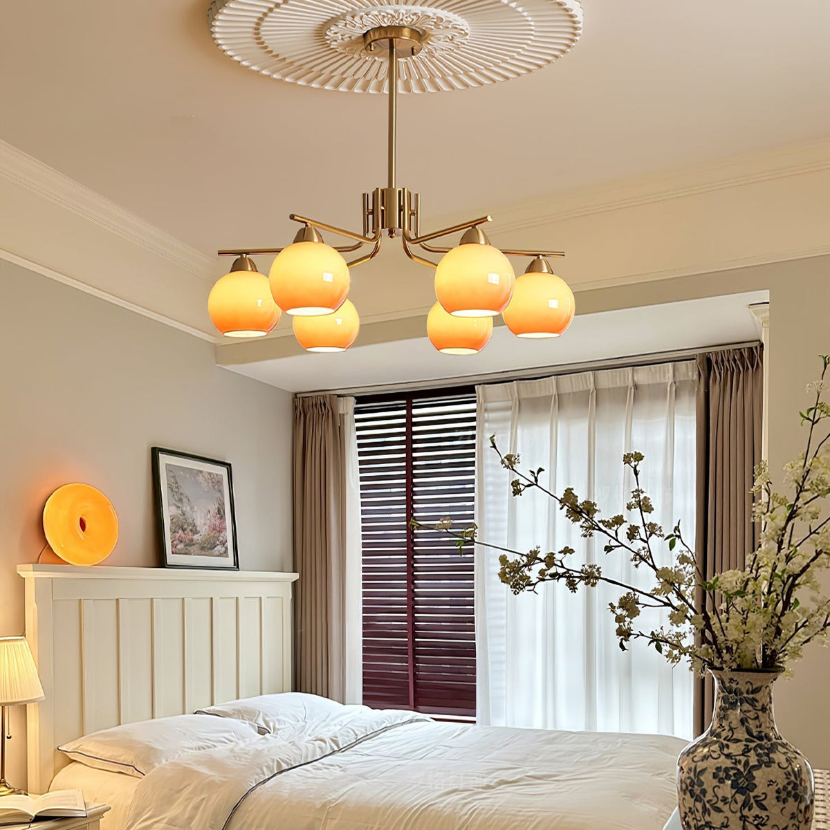 Jarenis Glass Chandelier-Moonnatur
