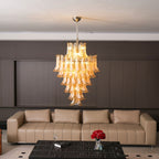 Auberfern Glass Chandelier-Moonnatur