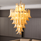Auberfern Glass Chandelier-Moonnatur