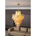 Auberfern Glass Chandelier-Moonnatur