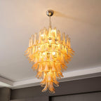 Auberfern Glass Chandelier-Moonnatur