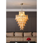 Auberfern Glass Chandelier-Moonnatur