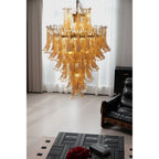 Auberfern Glass Chandelier-Moonnatur