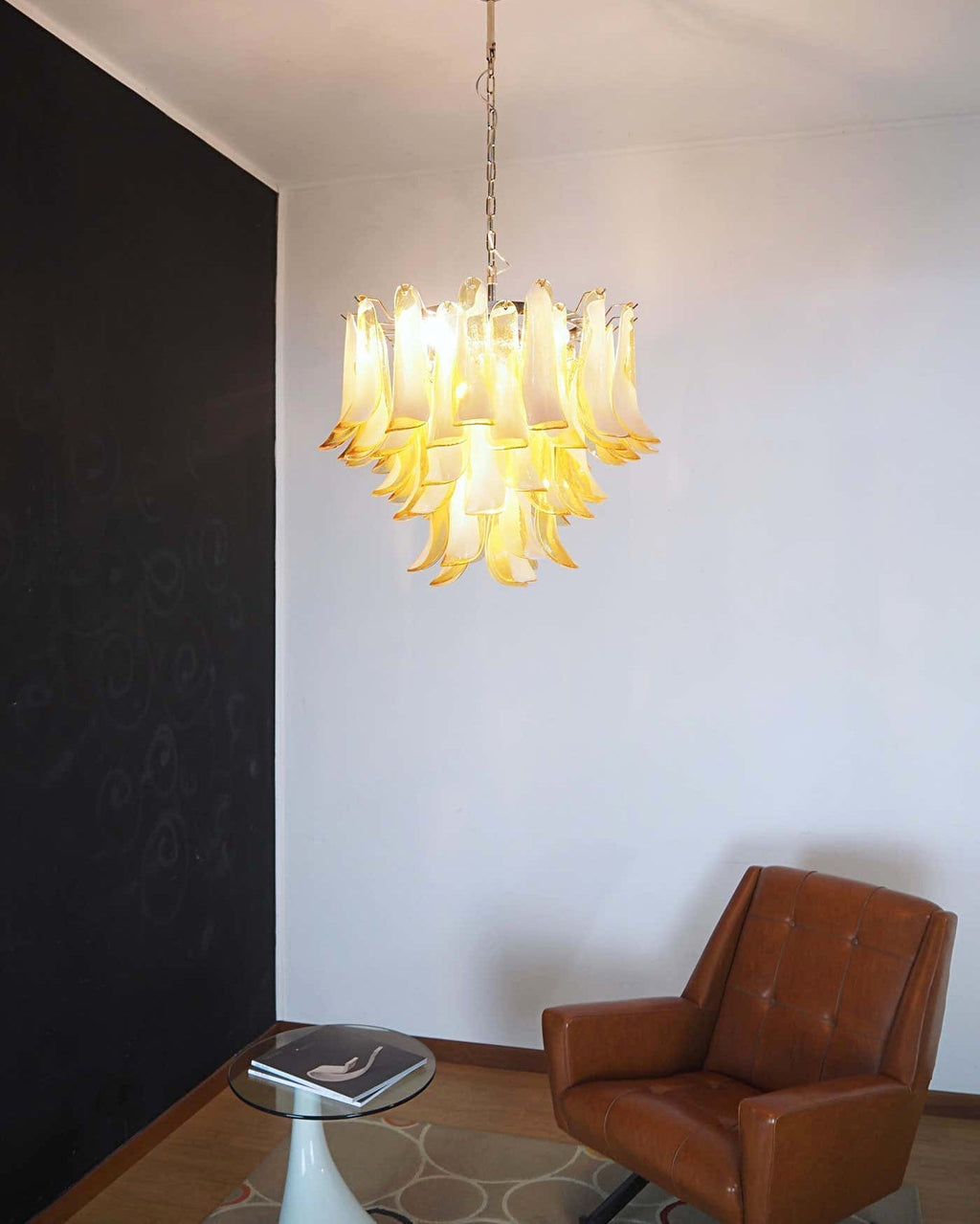 Keldelheath Glass Chandelier-Moonnatur