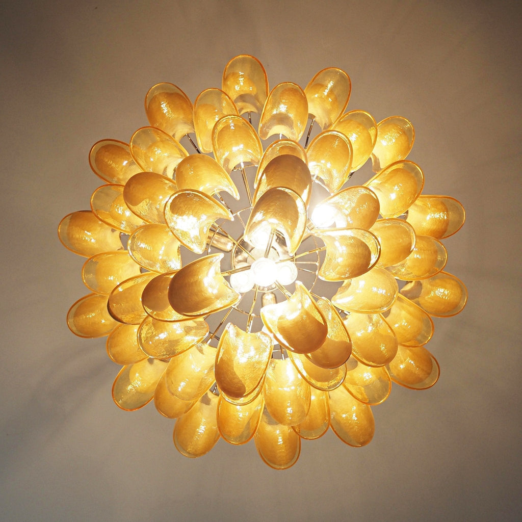 Keldelheath Glass Chandelier-Moonnatur