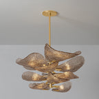 Casterrose Glass Chandelier-Moonnatur