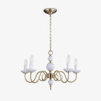 Odenwyn Brass Chandelier-Moonnatur