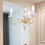Odenwyn Brass Chandelier-Moonnatur