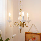 Odenwyn Brass Chandelier-Moonnatur