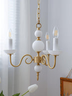 Odenwyn Brass Chandelier-Moonnatur