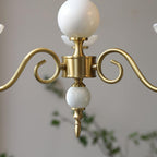 Odenwyn Brass Chandelier-Moonnatur