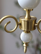 Odenwyn Brass Chandelier-Moonnatur
