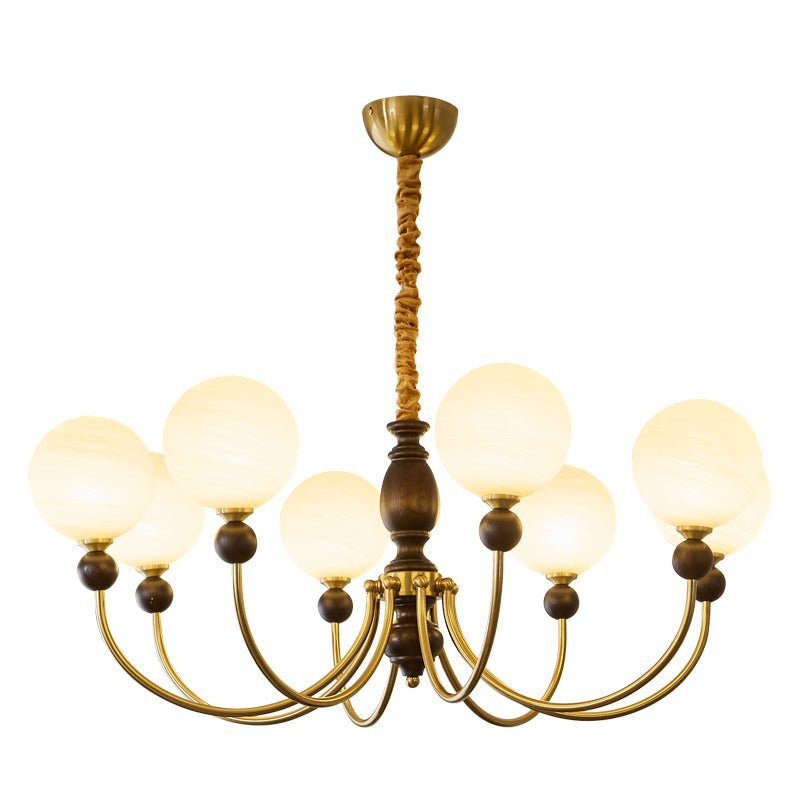 Wyrenara Wood Chandelier-Moonnatur