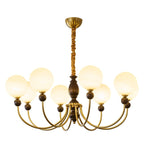 Wyrenara Wood Chandelier-Moonnatur
