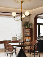 Wyrenara Wood Chandelier-Moonnatur