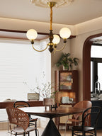 Wyrenara Wood Chandelier-Moonnatur