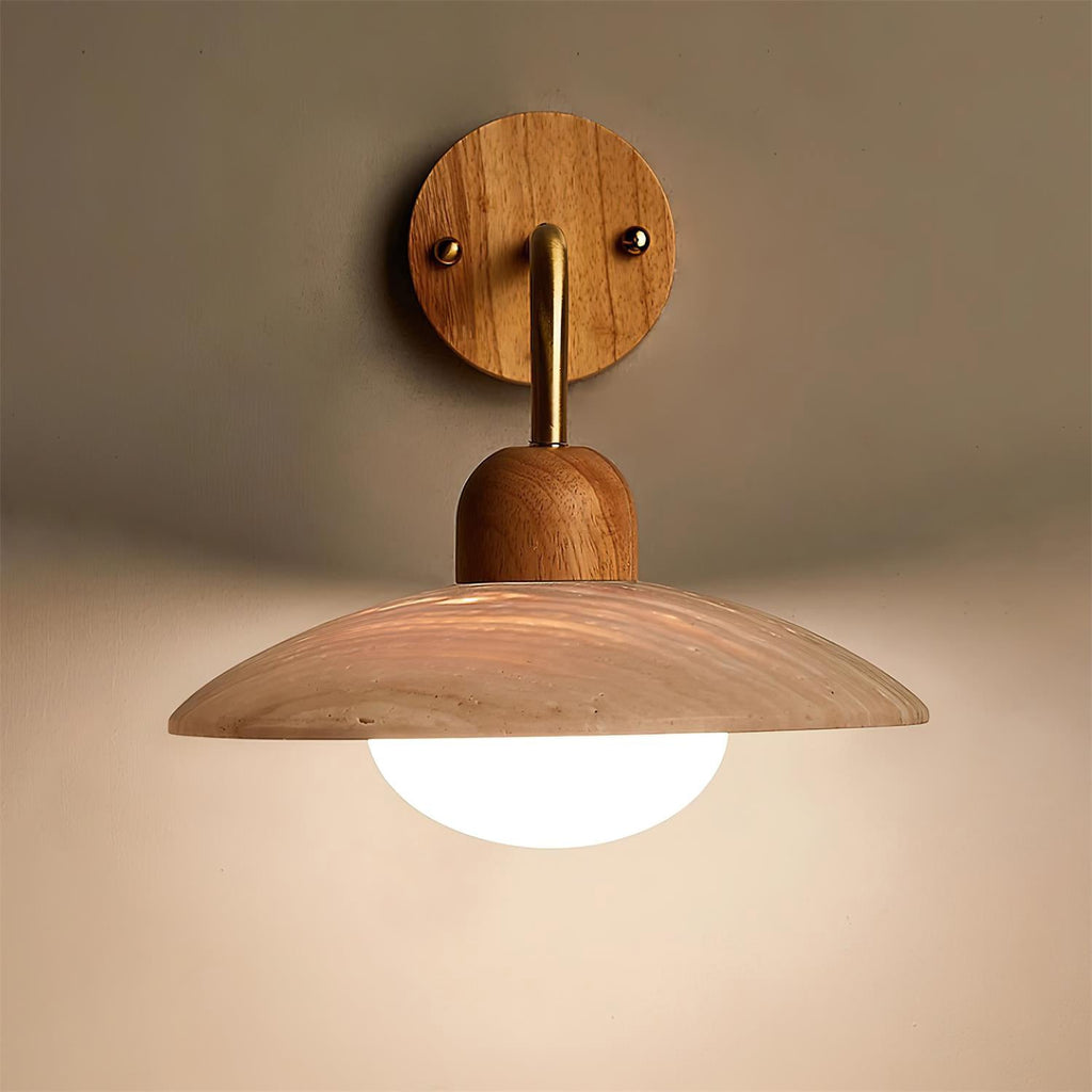 Enverenelle Travertine Wall Light-Moonnatur