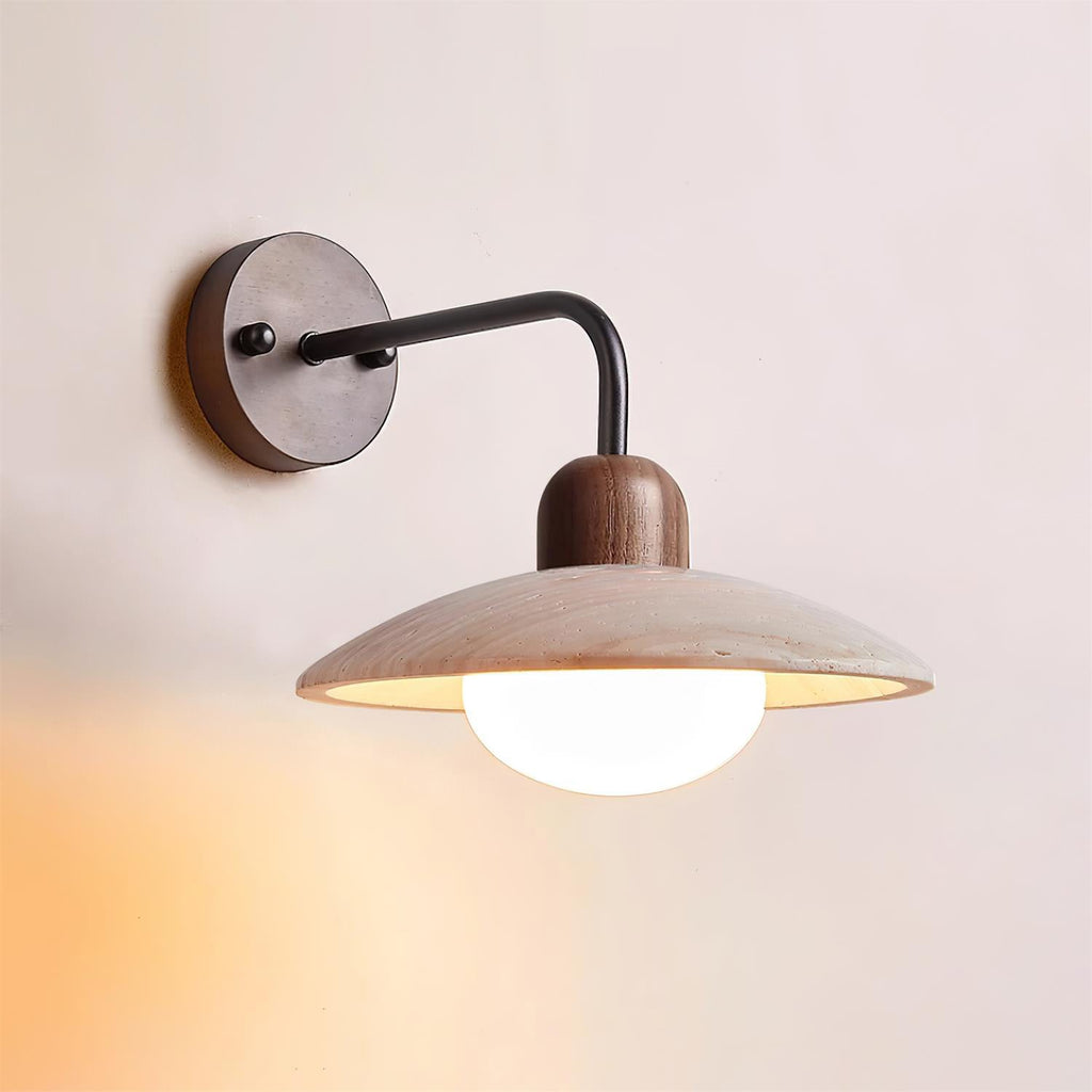 Enverenelle Travertine Wall Light-Moonnatur