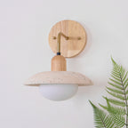 Rardencove Travertine Wall Light-Moonnatur