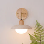 Rardencove Travertine Wall Light-Moonnatur