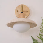 Enverenelle Travertine Wall Light-Moonnatur