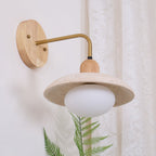 Rardencove Travertine Wall Light-Moonnatur