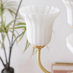 Cumberwynne Glass Chandelier-Moonnatur