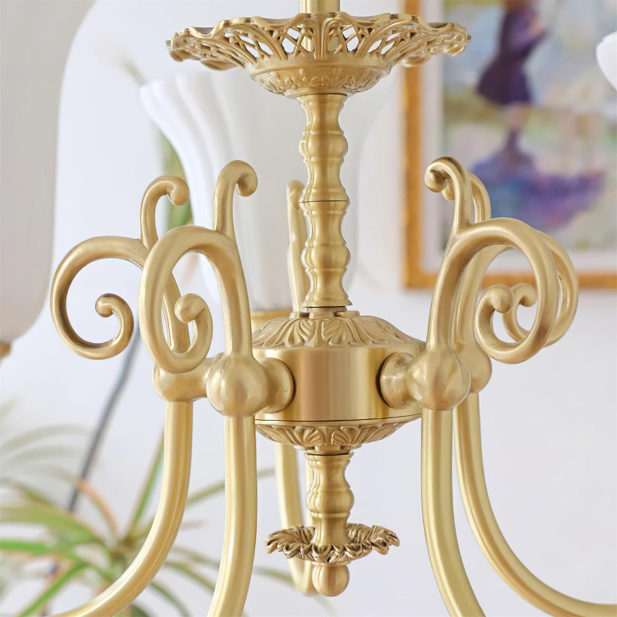 Cumberwynne Glass Chandelier-Moonnatur